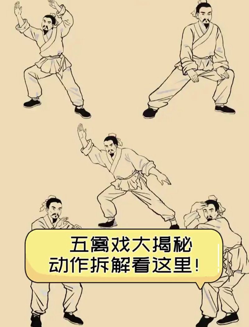 五禽戏分解动作解析:开启强身健体新篇章